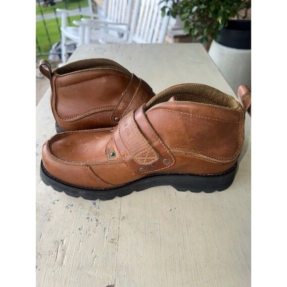 Polo Jeans Co. RL Vtg Leather Hook & Loop Chukka Boots Men’s Size 7M main image 7